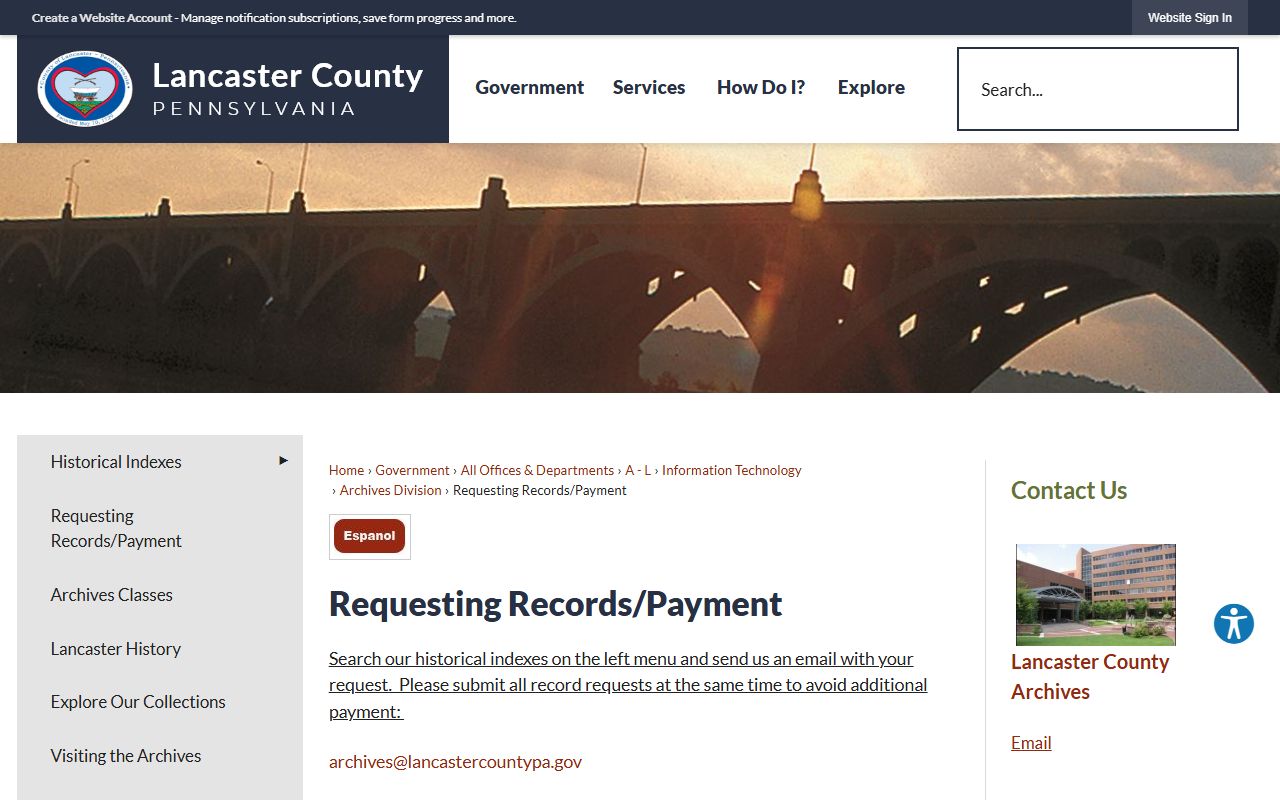 Lancaster Pennsylvania genealogy records