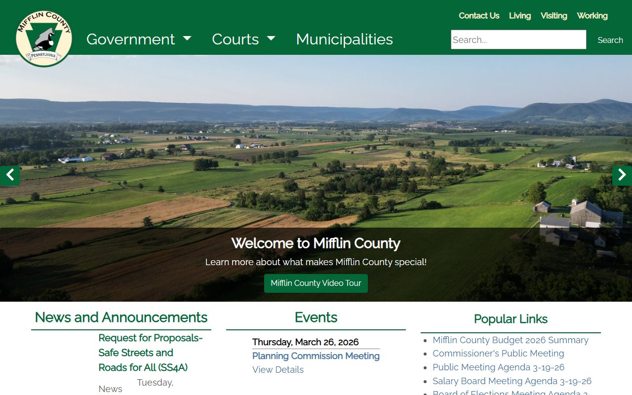Mifflin County Pennsylvania genealogy records resource